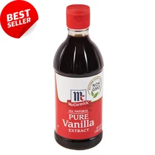 Pure Vanilla Extract 16oz Gluten Free Non-GMO Madagascar Vanilla Beans