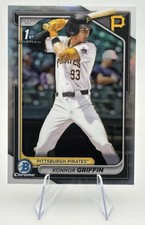 Konnor Griffin 2024 Bowman Draft 1st Bowman Chrome Refractor #BDC-22