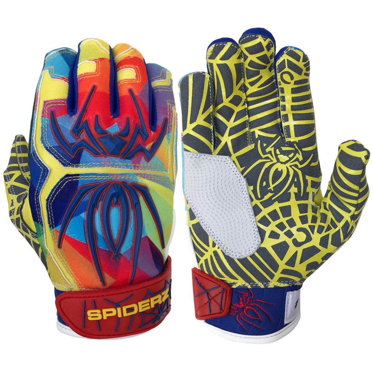 Spiderz Prizm 2023 – Guantes de bateo de béisbolsóftbol para adultos