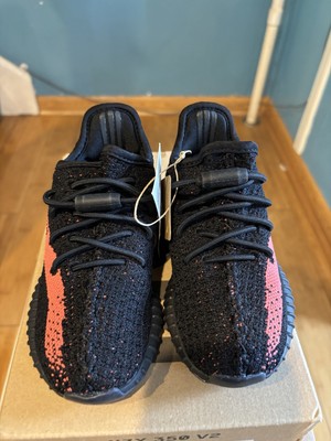 Adidas Yeezy Boost 350 V2 Core Black Red Infants (HP6587) - SIZE