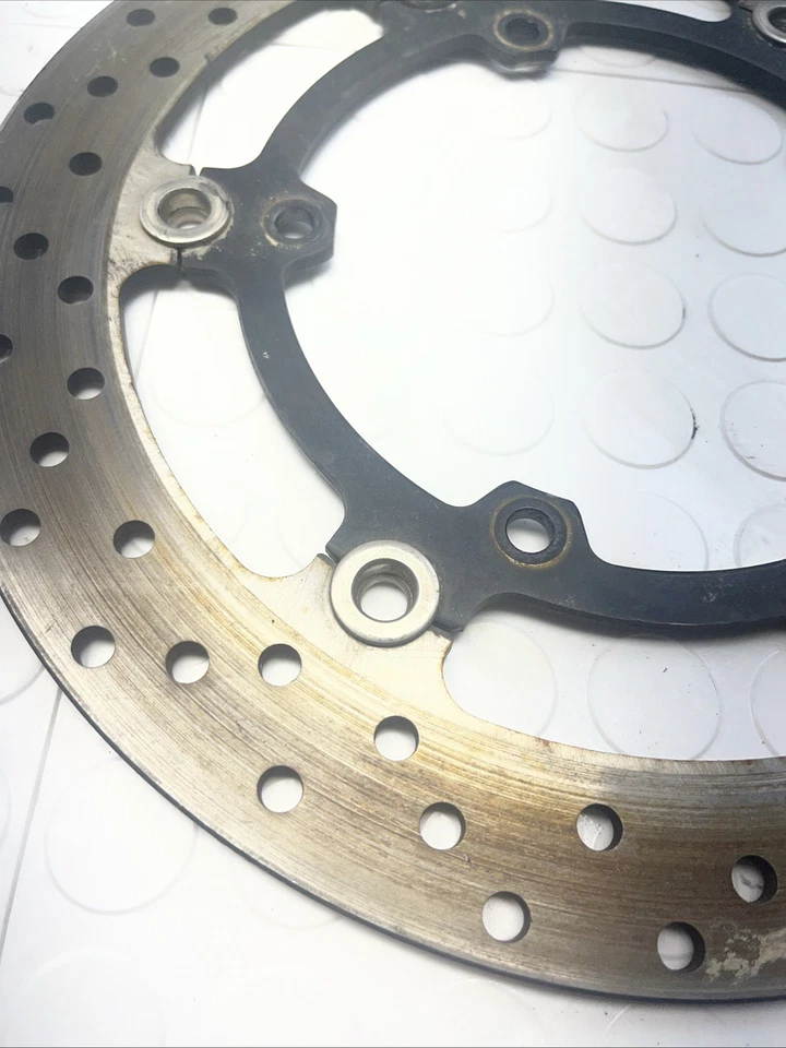 Rotor de freno de disco delantero recto Yamaha FZ6 FZ6R 2004-2009 FABRICANTE DE EQUIPOS ORIGINALES Foto 2 de 4