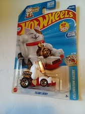 Hot Wheels Feline Lucky Celebration Racers 9/10 Mainline 234/250 New for 2025