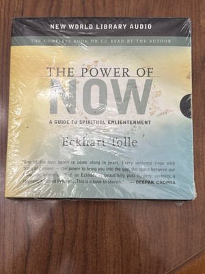 The Power of Now : A Guide to Spiritual Enlightenment (2001, Compact Disc,...