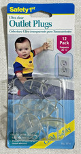 Safety 1st Ultra Clear Outlet Plug Covers 12 Pack New Unsealed