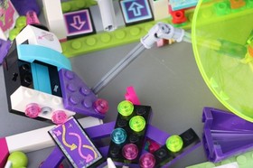 LEGO&reg; Friends 41130 Amusement Park Roller Coaster Incomplete! No Minifigs! READ!