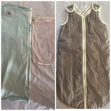 The Ollie Swaddle for Newborn and The Baby Dee Dee 0-6mons. Both Pre Owned.