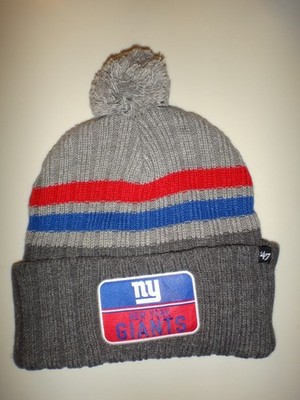Beautiful New Era NY Giants Beanie NWT NFL Black Gray Green Cuff Beanie Knit NWT Adult Unisex New York Giants NFL  main image 3