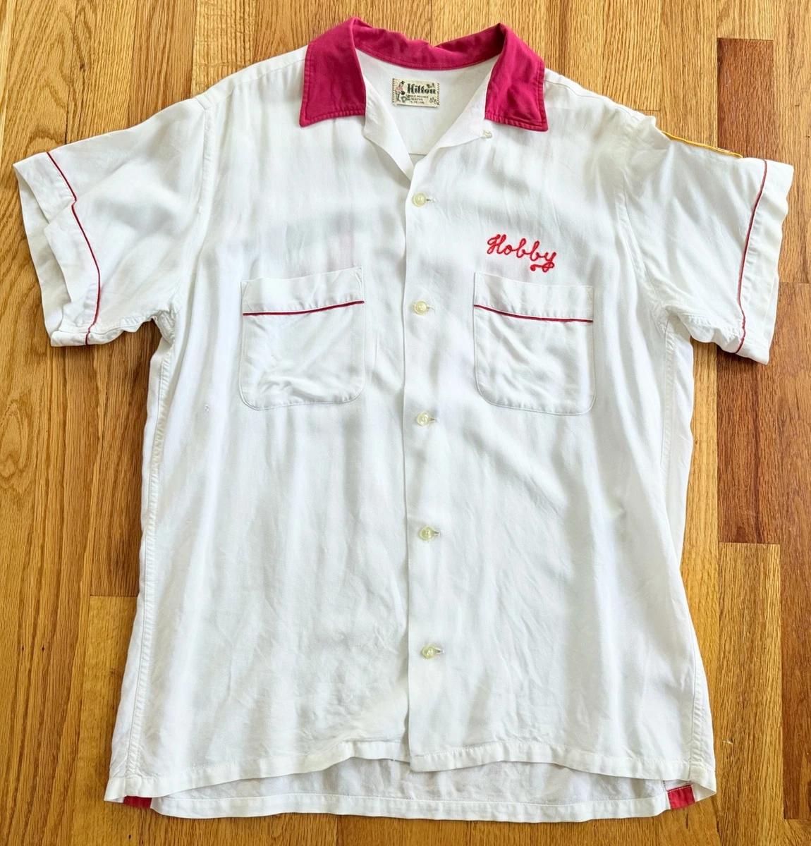 vintage hilton bowling shirt products for sale | eBay