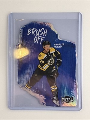 2025-26 Metal Universe Brush Off #25 of 30 BO Charlie McAvoy | Boston Bruins