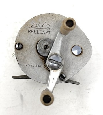 LANGLEY REELCAST MODEL 500 Vintage Bait Casting Fishing Reel | eBay