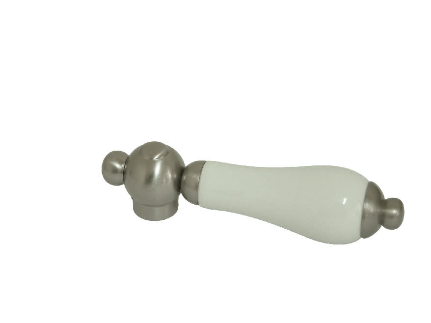 Kingston Brass KSH116.PL Porcelain Lever Handle Only - Nickel