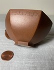 ANTIQUE CHINESE QING YIXING ZISHA 二泉 POTTERY CLAY TEACUP  WINE CUP CALLIGRAPHY — photo 10