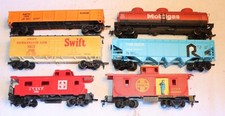 HO Freight Car Lot 2 Need Repair 6 Pieces