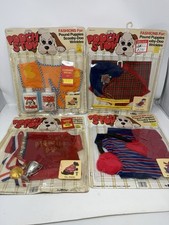 Lot of 4 TOTSY Vintage Pooch Stop The Champ Show Outfit for Pound Puppies New