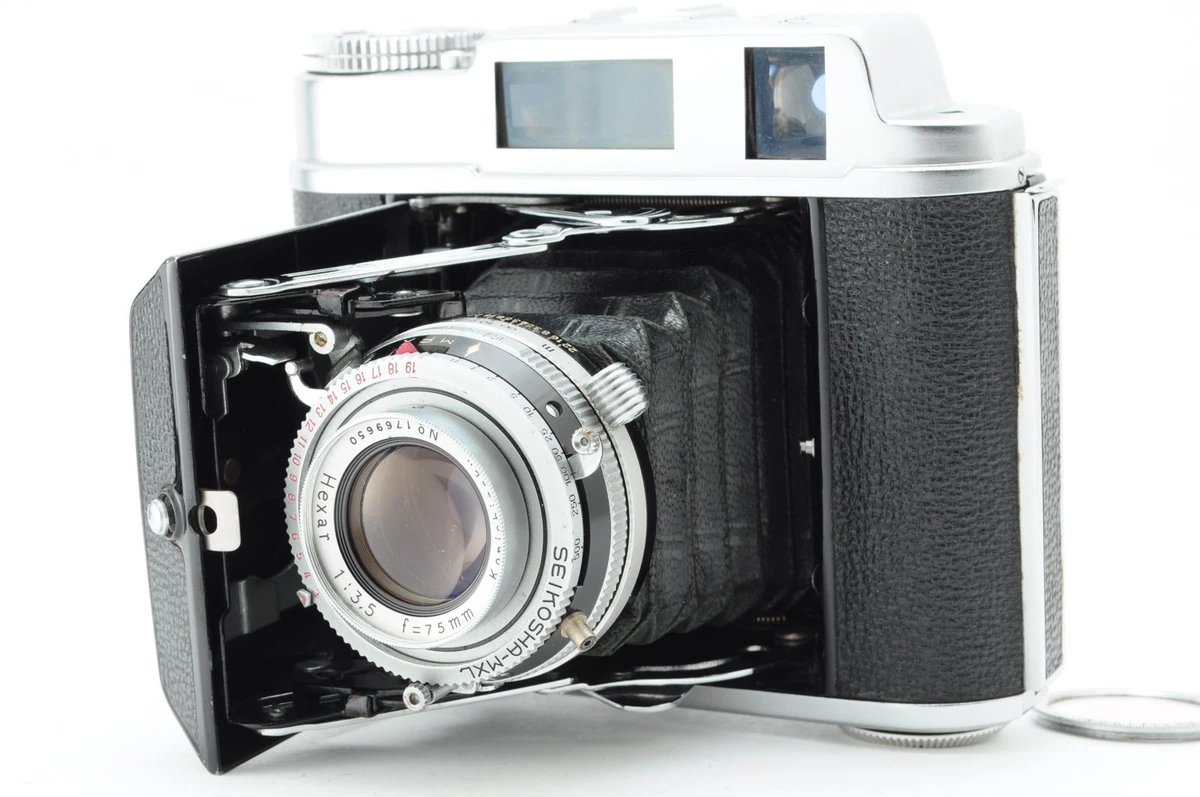 コニカパールⅣ型(未使用品 Konica（コニカ）Pearl／小西六 パール 中判蛇腹カメラを使うならPearl