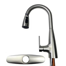 Moen 87627SRS Haelyn Single Handle Pull-Down Sprayer Kitchen Faucet - Stainless