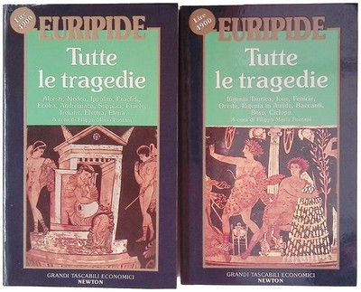 Alle Tragödien. ZWEI BÄNDE - Euripides - Newton Compton Verlag, 1991