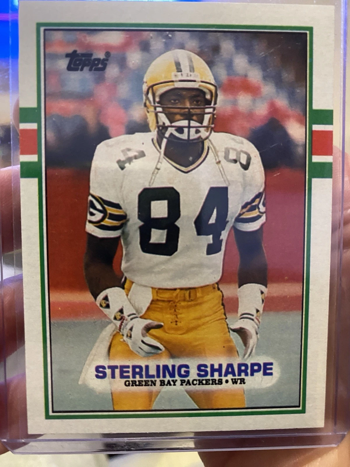 Sterling Sharpe trading card