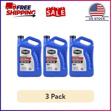 (3 pack) Super Tech High Mileage Full Synthetic SAE 5W-20 Motor Oil, 5 Quarts 39.72 per gallon