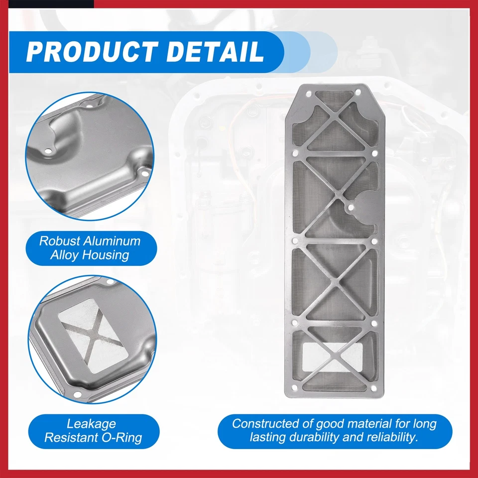Filtro de fluido de transmisión A340F cárter de aceite apto para Mitsubishi Montero Foto 3 de 4