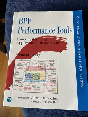 BPF PERFORMANCE TOOLS Linux ADDISON-WESLEY PROFESSIONAL Brendan Gregg VG+ FREESH