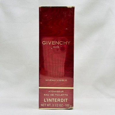 New Givenchy L'Interdit Niveau Visible  Eau de Toilette 100g 3 1/2fl oz.