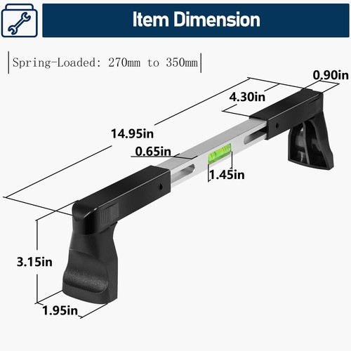 Steering Wheel Level Alignment Tool For Most Steering Wheel Diameter 270mm-350mm - Picture 7 of 9