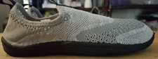 Speedo loafers perforated gray size L 2-3 fabric slip on kids