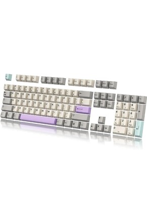 Mechanische Tastatur 139 Tasten Cherry Profile ANSI US-Layout Dye Sublimation PBT