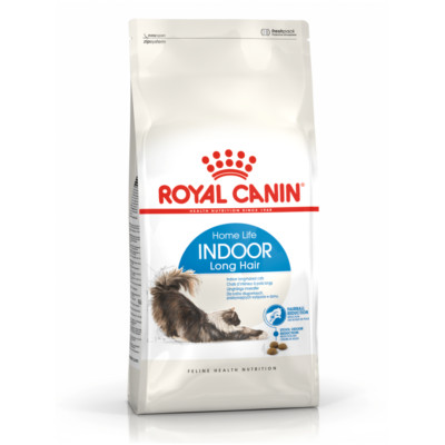 Royal Canin Indoor Long Hair 2kg Trockenfutter Für Langhaar- Wohnungskatzen