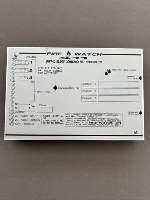 Fire Watch 411 Notifier/ Fire Lite Alarm Communicator Transmitter