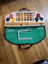 Sportcraft Outdoor CROQUET SET - 6 Player - Complete Set with Carry/Storage Case