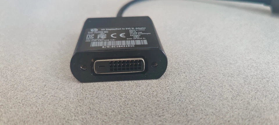 10 x Brand New HP 752660-001 Display Port DP to DVI-D SL Adapters/Cables - Image 4 of 4