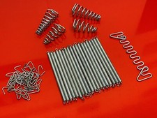 LAMBRETTA GP SX LI TV ITALIAN ZINC PLATED DUAL SEAT SPRING REPLACEMENT SET