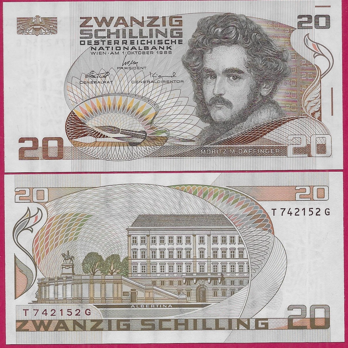 1986 Banknote Austrian Paper Money for sale | eBay