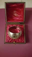 SOLID SILVER HALLMARKED NAPKIN RING 1920 Birmingham 21 Grams John Rose maker