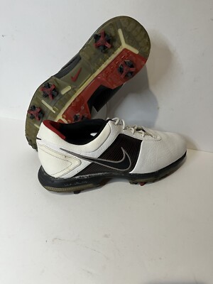 Nike Flywire Lunarlon Golf Shoes 418471-108 White Red US Mens Size 7 | eBay