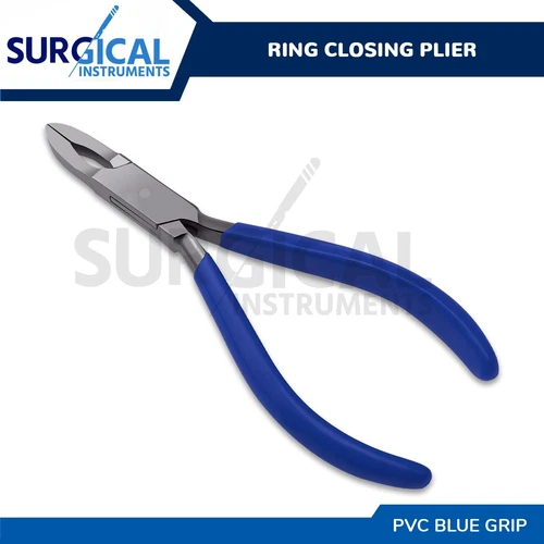 6" Ring Closing Pliers (Blue) Body Piercing Tool Instruments Stainless German Gr - product listing photo