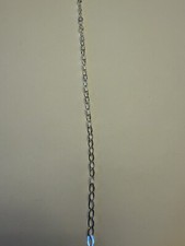 Sterling silver flat cable chain 4x3mm 19ft