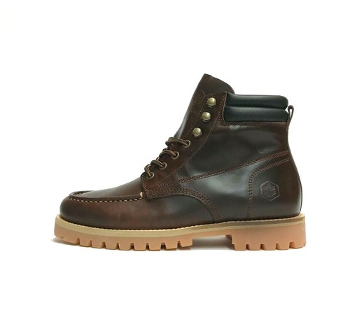 LUMBERJACK SCARPE UOMO STIVALETTI ALTI STILE BARCA NEWMAN BRUNELLO SCONTO  30% | eBay