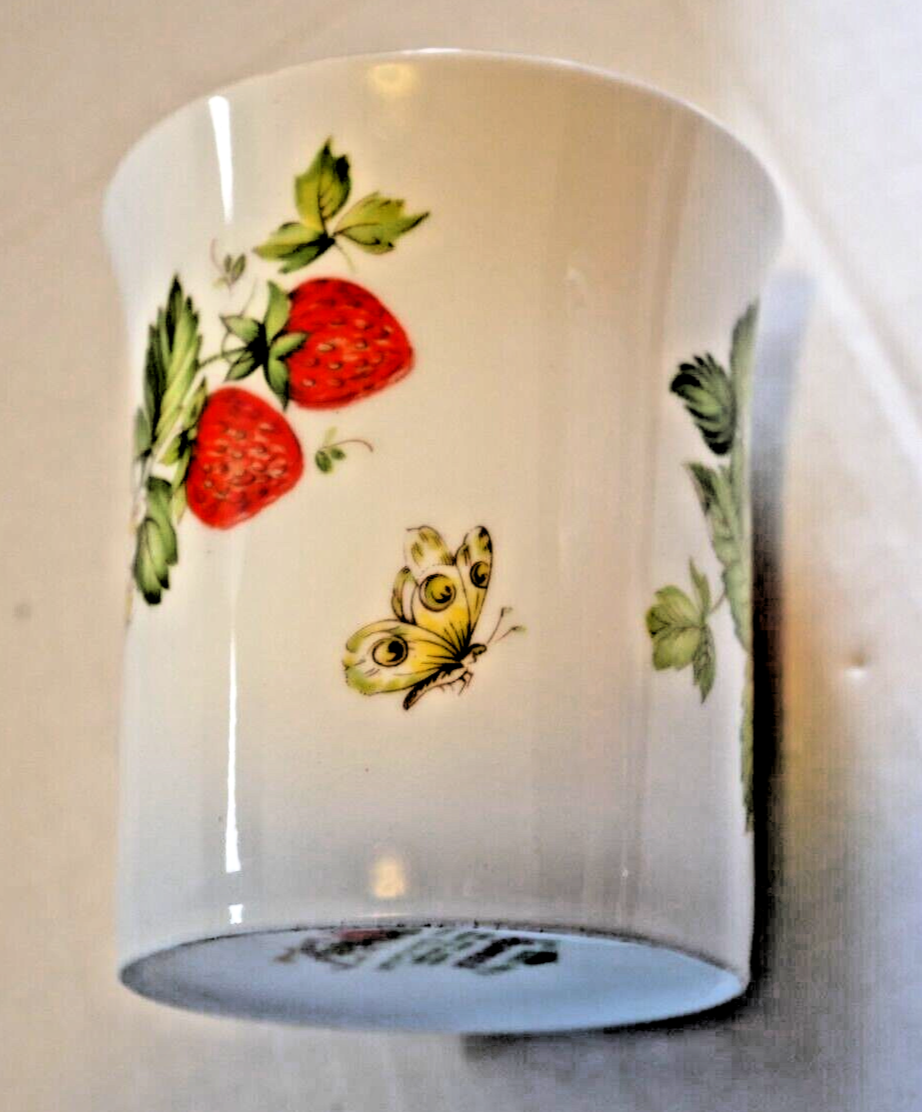 Rosina Queens Virginia Strawberry Fine Bone China Mugs (4) England eBay