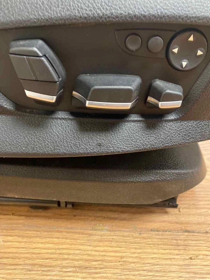 Fits 11 12 BMW 740I Front Passenger Electric Seat Brown Leather w/o Comfort  OEM - Image 4 of 4