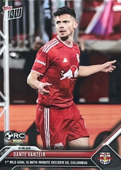 2023 Topps Now MLS Dante Vanzeir #36