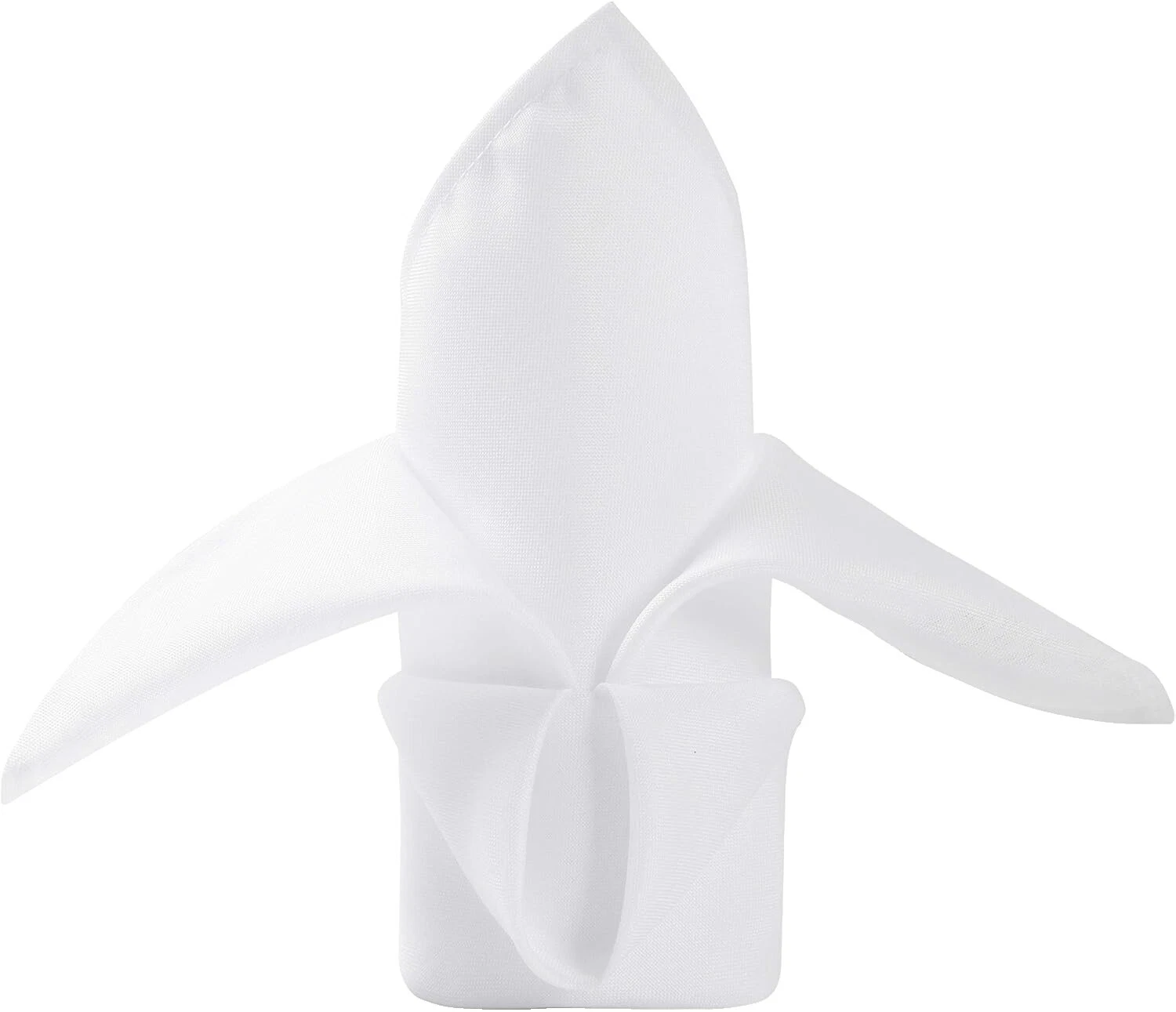 White Solid Pattern Napkins