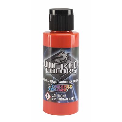 (85,46 /1l) Createx Wicked W054  Detail Orange, 480ml Airbrush Farbe