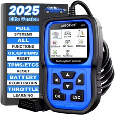 AUTOPHIX 5600 All System OBD2 Scanner Diagnostic EPB ABS Oil TPS Car Code Reader