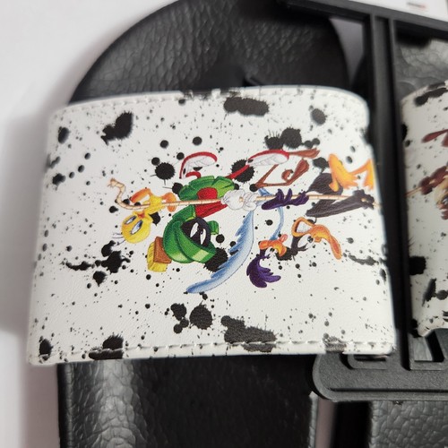Sandali slip on slides Looney Tunes nuovi taglia giovani media 2. Nuovo - Foto 4 di 7