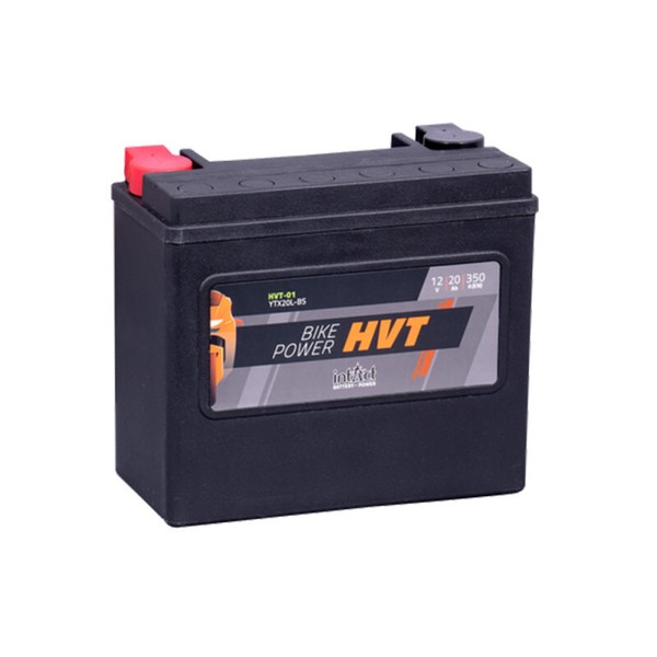 Motorradbatterie Power Bike Agm HVT-01 12V 20Ah 350A Harley Davidson-image