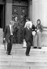 Former Architect John Poulson Leeds Crown Court Corruption Charges 1973 Photo
