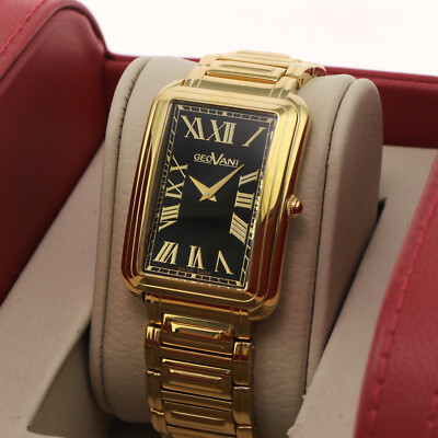 Geovani Swiss Watch Damenuhr GOB501-GG-3 Quartz Komplettset Neu Garantie